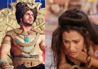 ChandraNandini Chandra mistakenly expose Nandini in Bindusaar’s ear