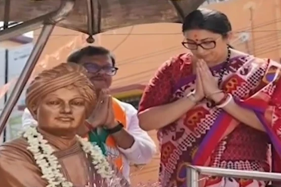 Smriti Irani Back on...